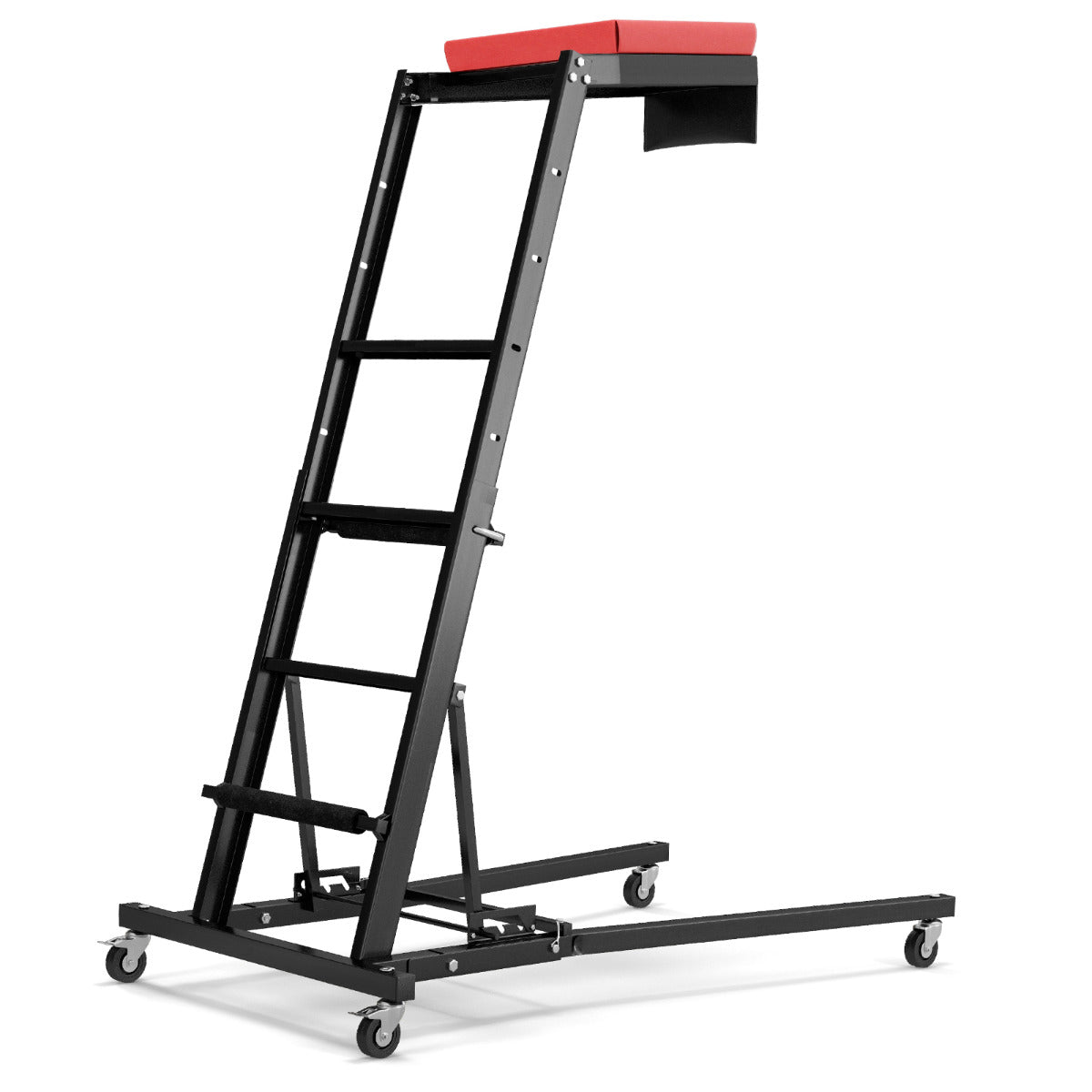 Elevador Lateral Dobrável Mecanismo Automotriz com Altura Ajustável de 114,5 a 168 cm e Ângulo de 3 Velocidades Plataforma Acolchoada