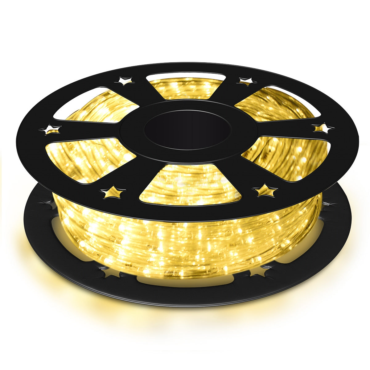 Luz Manguera 20M 720 LED Decoração de Natal Festa Jardim Casa Bege