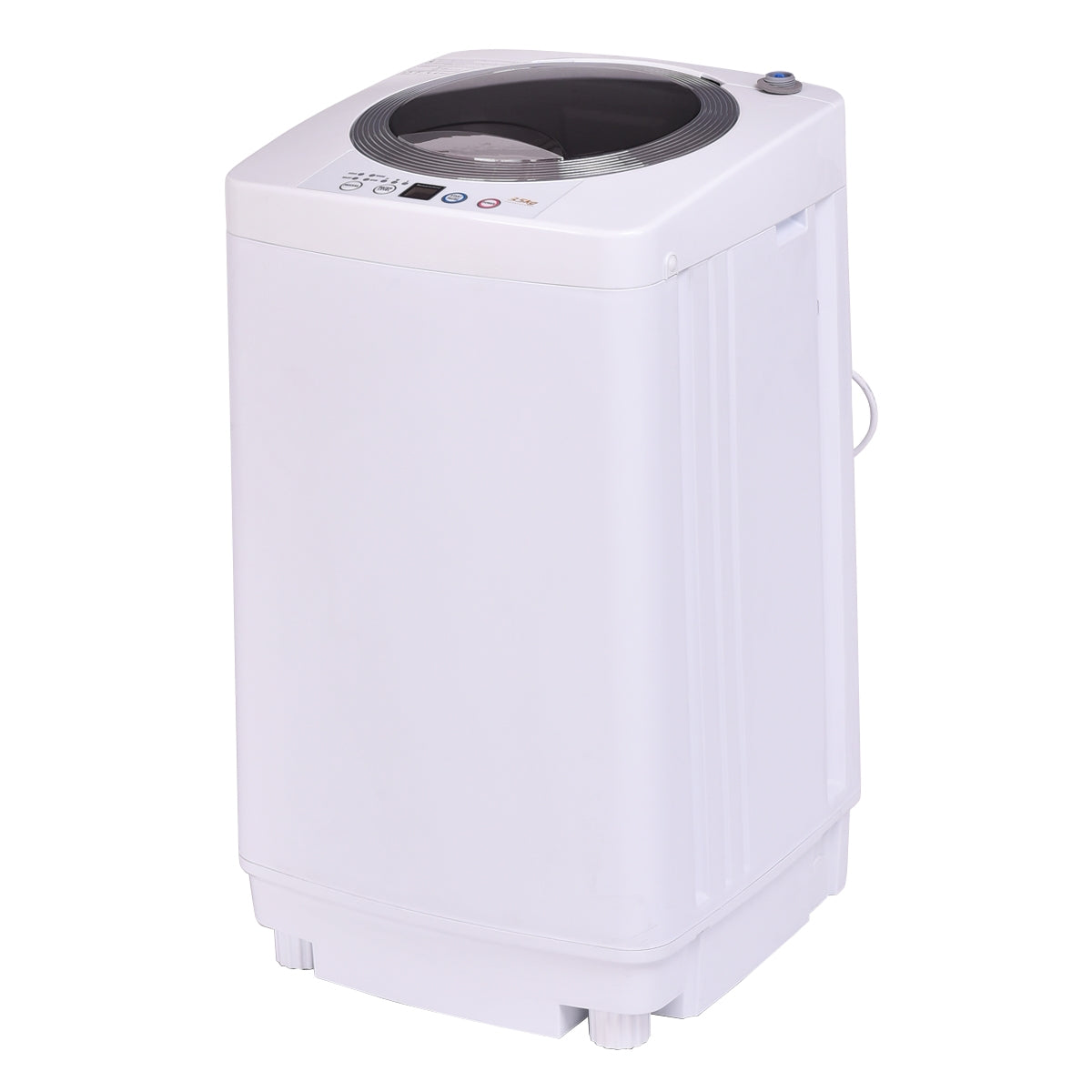 Lavadora Portátil Automática de 3,5L com Função de Desidratação Automática - Branco