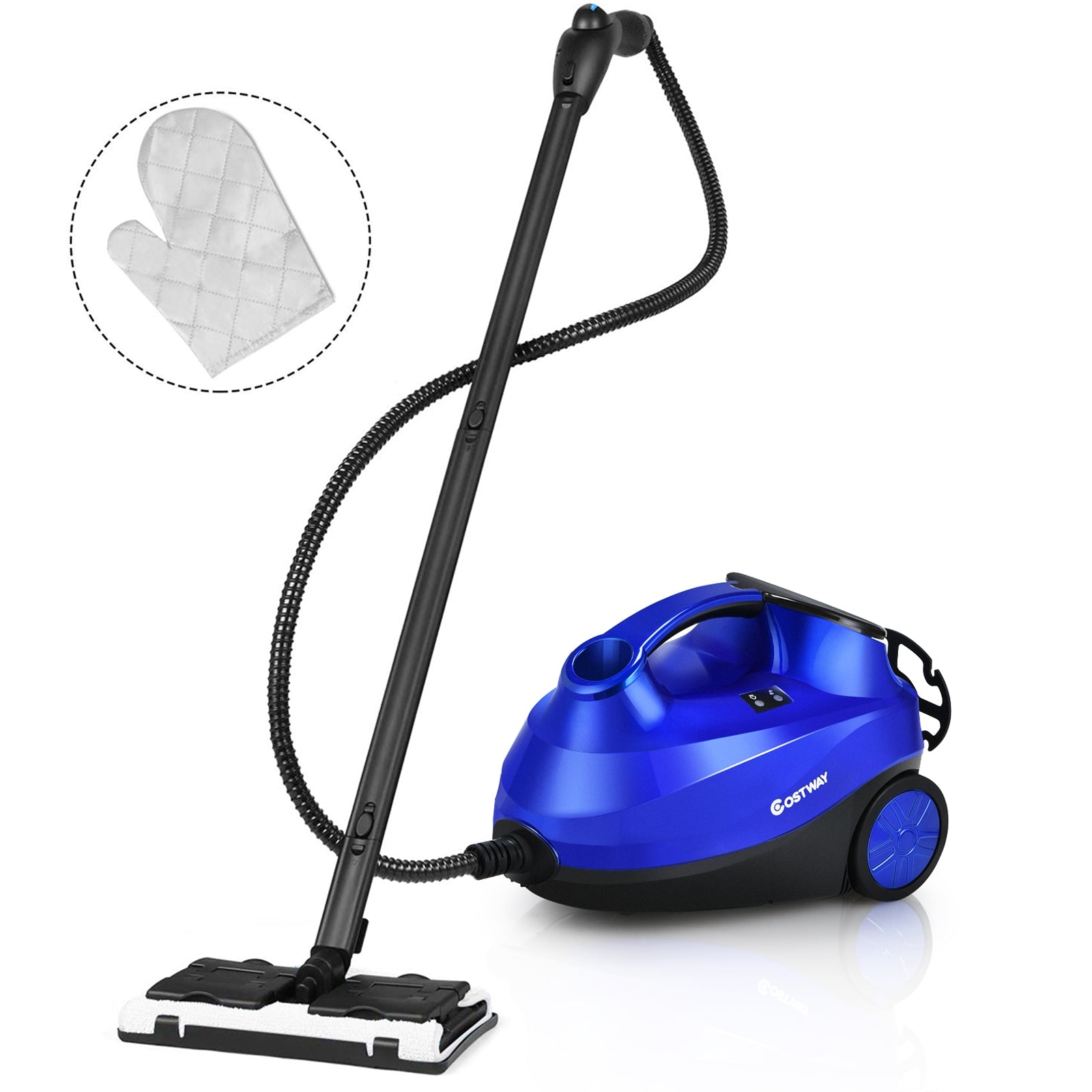 Vaporeta Doméstica 2000W 1,5L 4 Bar Segurança Automática Azul