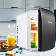 Mini Frigorífico Portátil 2 em 1 – 15 l – Preto