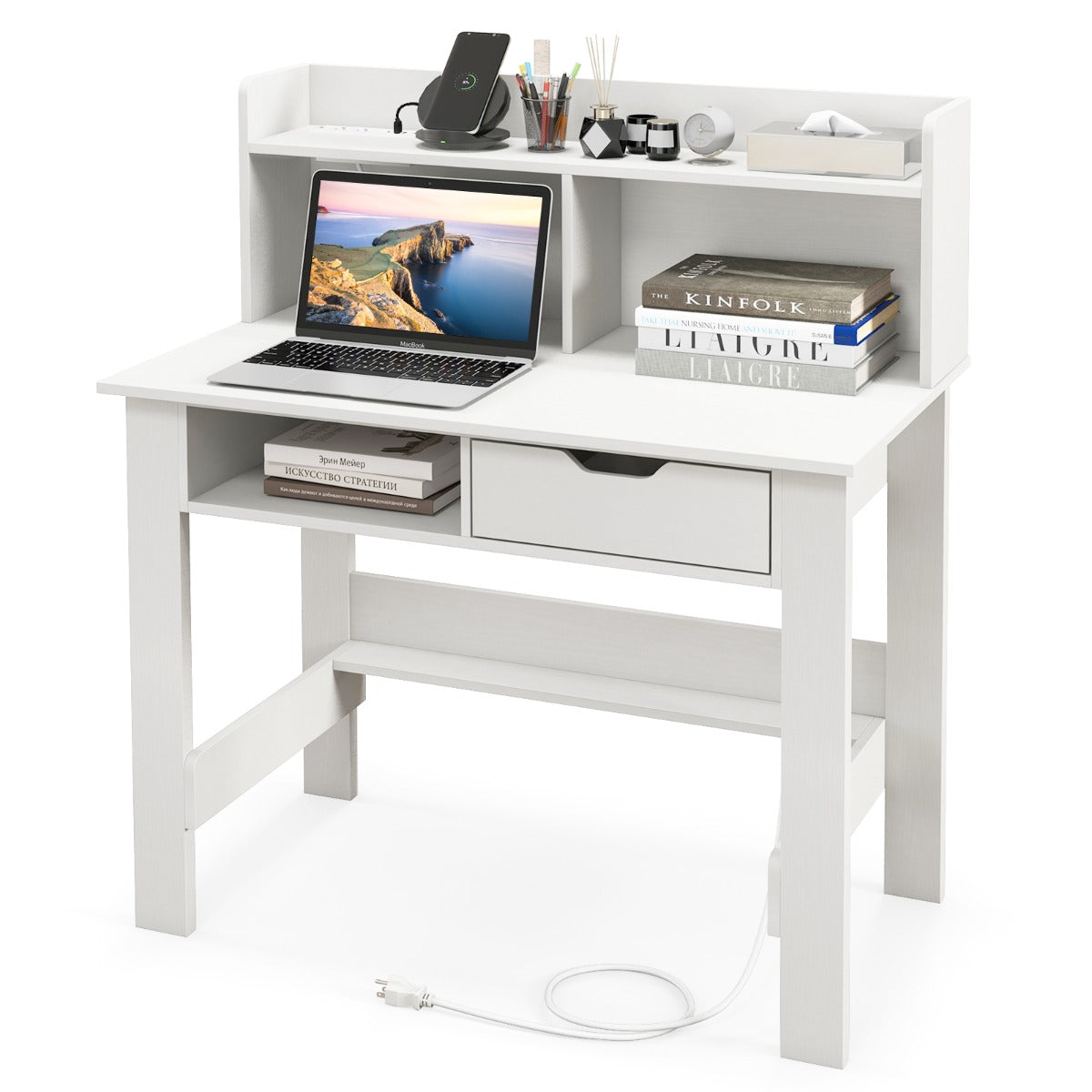 Escritório de Computador – Branco