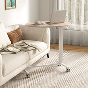 Escritório Móvel com Elevação Pneumática – Cor-de-Rosa