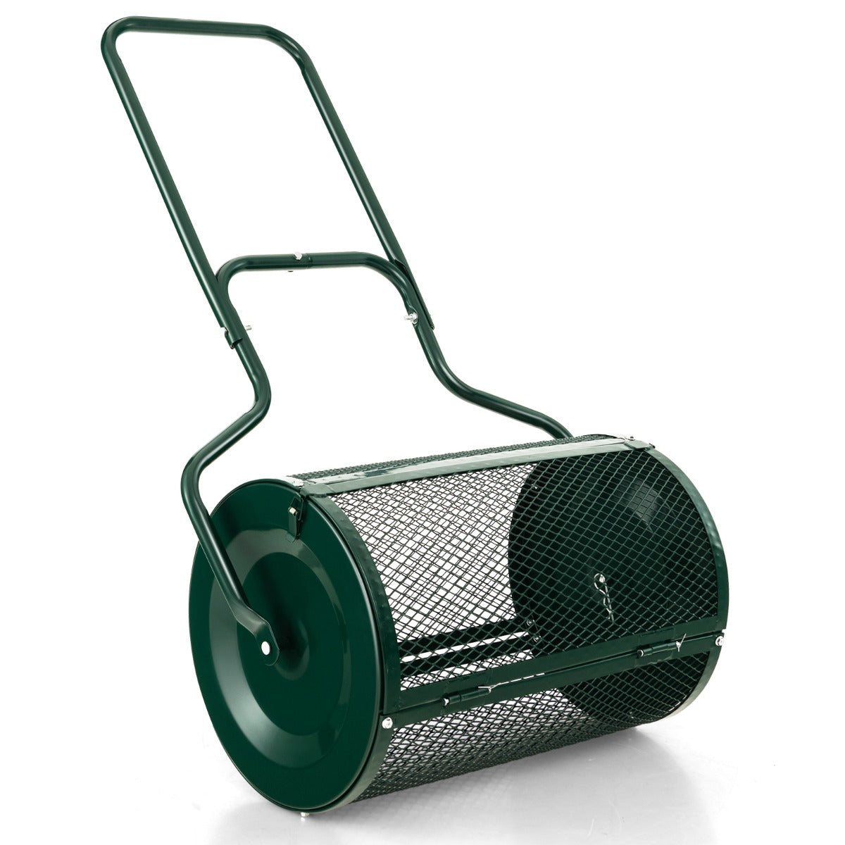 Esparcidor de Turba em Metal – 68 x 41 x 123 cm – Verde