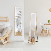 Espelho de Corpo Inteiro com Luzes LED – 37 x 38 x 155 cm – Dourado – Alumínio