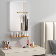 Espelho de Parede LED para Casa de Banho 70 x 50 cm com 3 Cores e Desembaçamento Automático