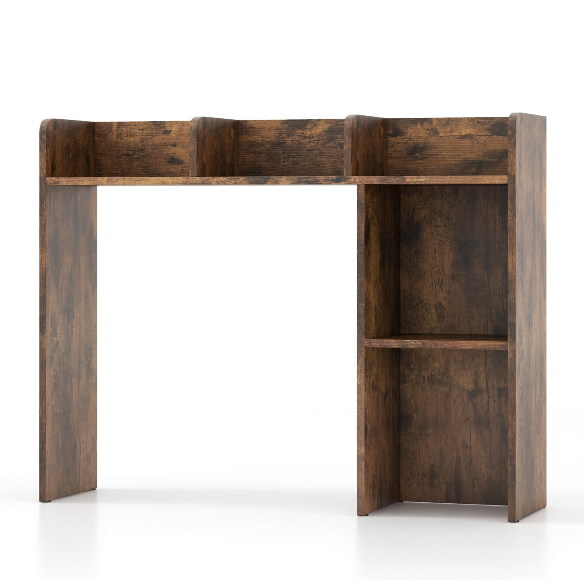 Estante de Secretária em Madeira – 94 x 25 x 74 cm – Cor Café