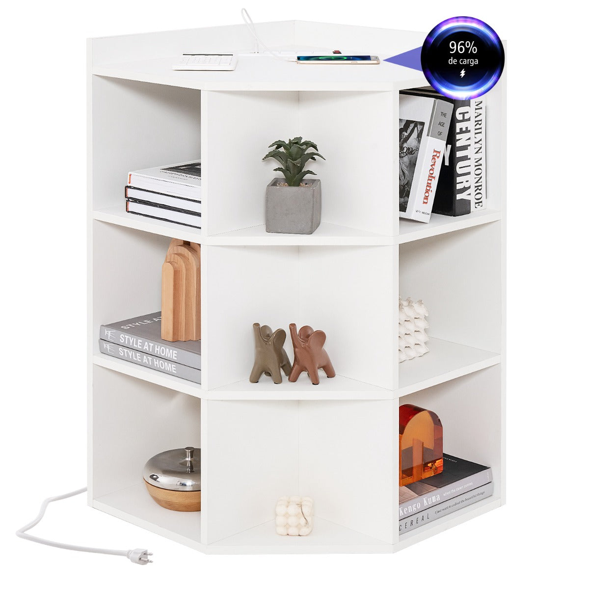 Estante de Canto – Branco