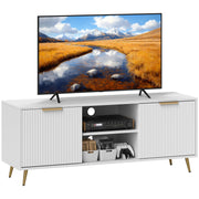 Móvel de TV Moderno 120x35x48 cm Branco