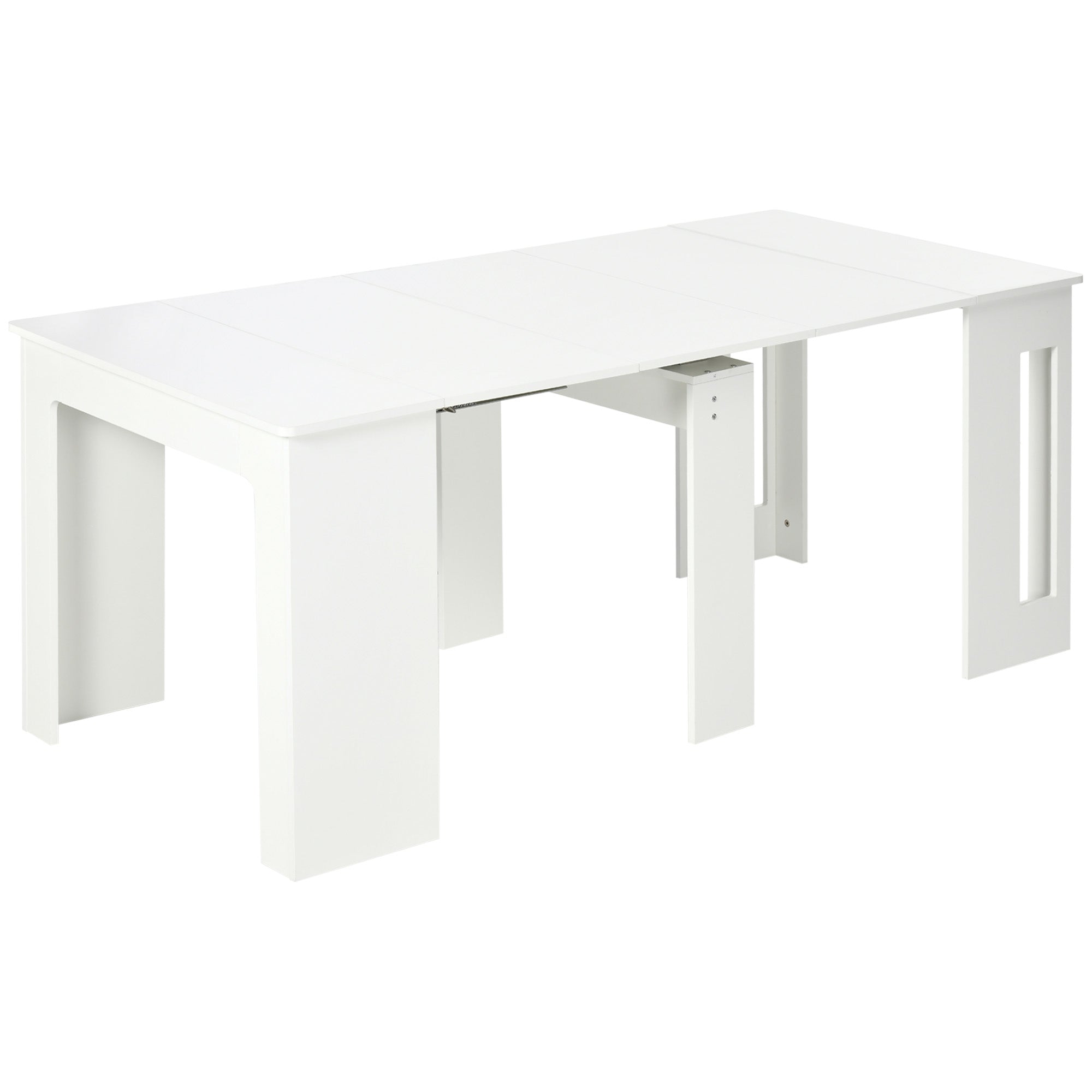 Mesa de Jantar Extensível Branco 180x85x75 cm