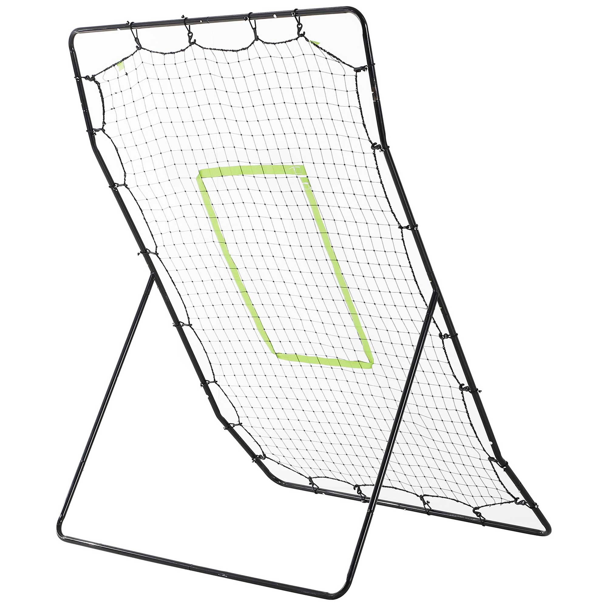 Rede de Treino de Beisebol e Softbol – 123x90x174 cm – Preto – Malha PE e metal