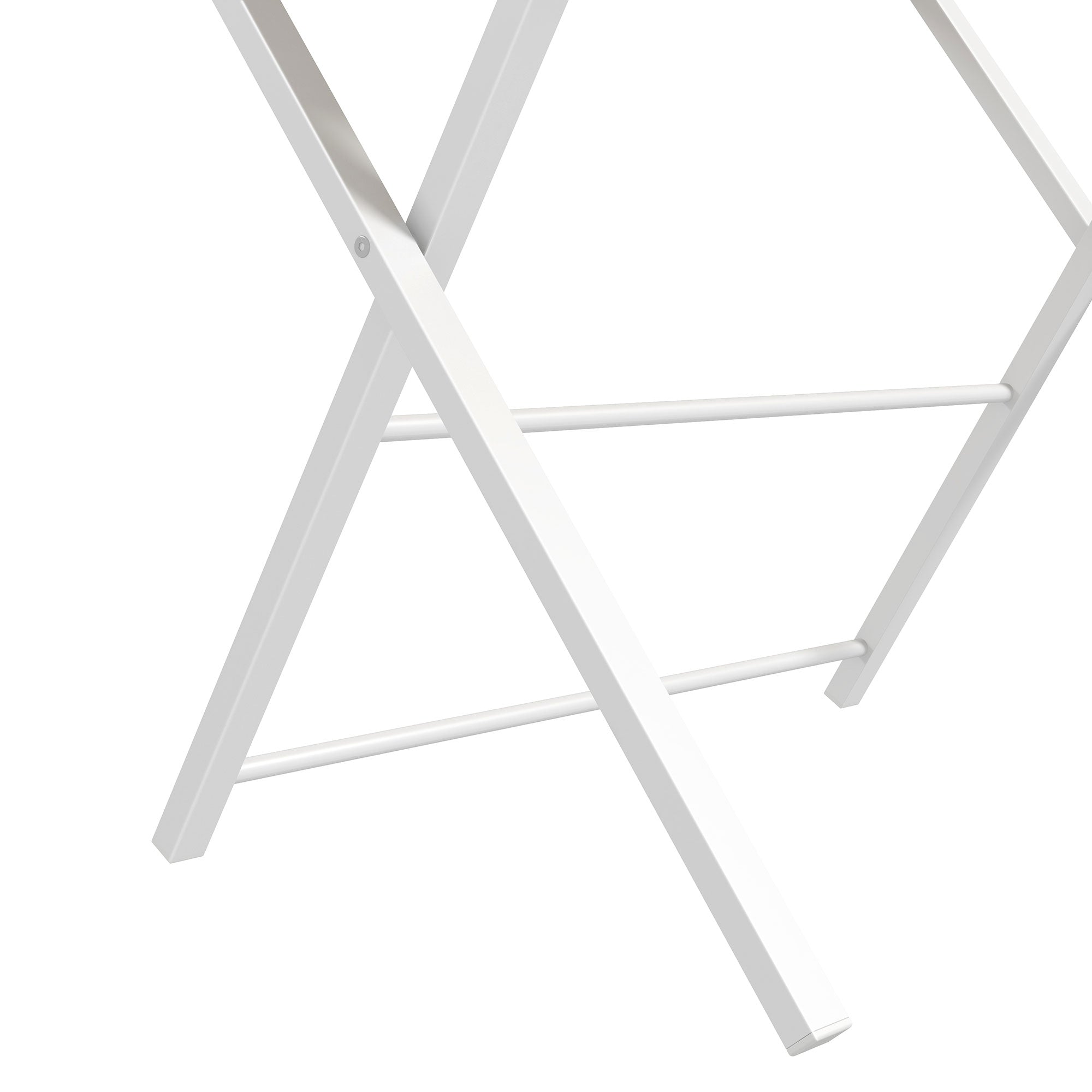 Secretária Dobrável 81,5x70x84 cm - Branco e Madeira