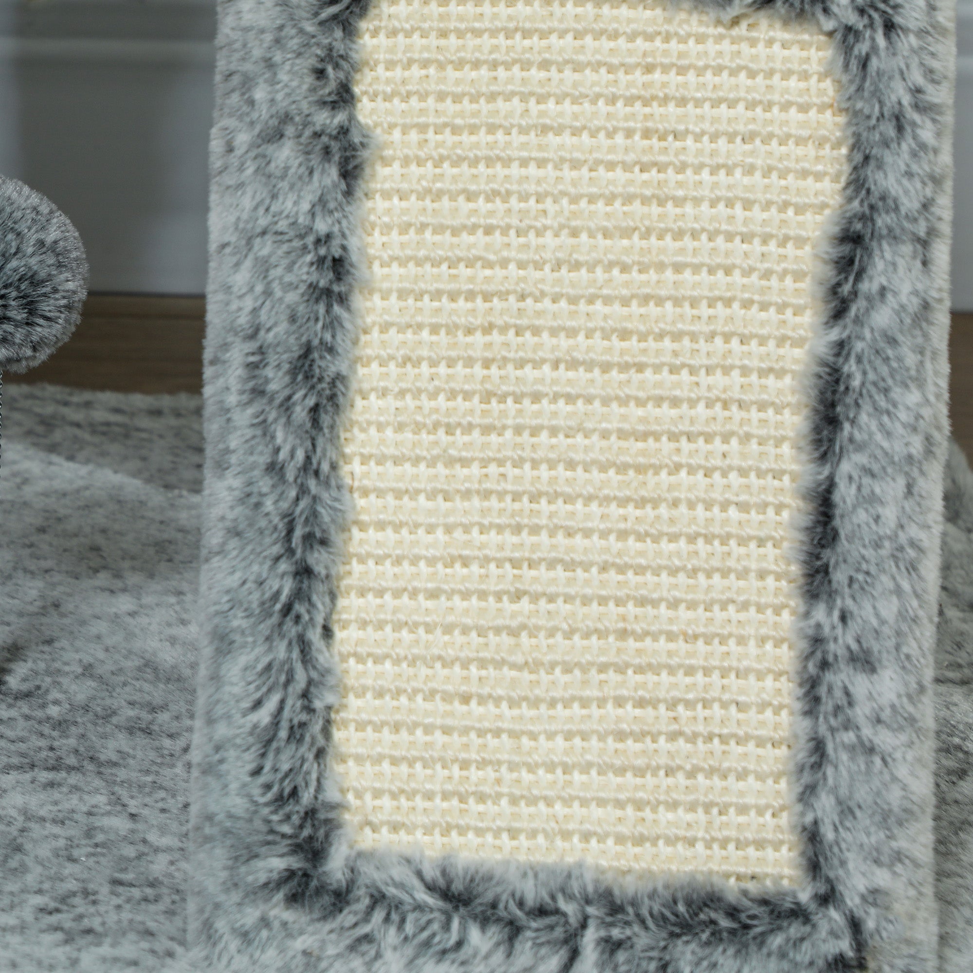 Arranhador para Gatos - 60x48x225-255 cm - Cinza