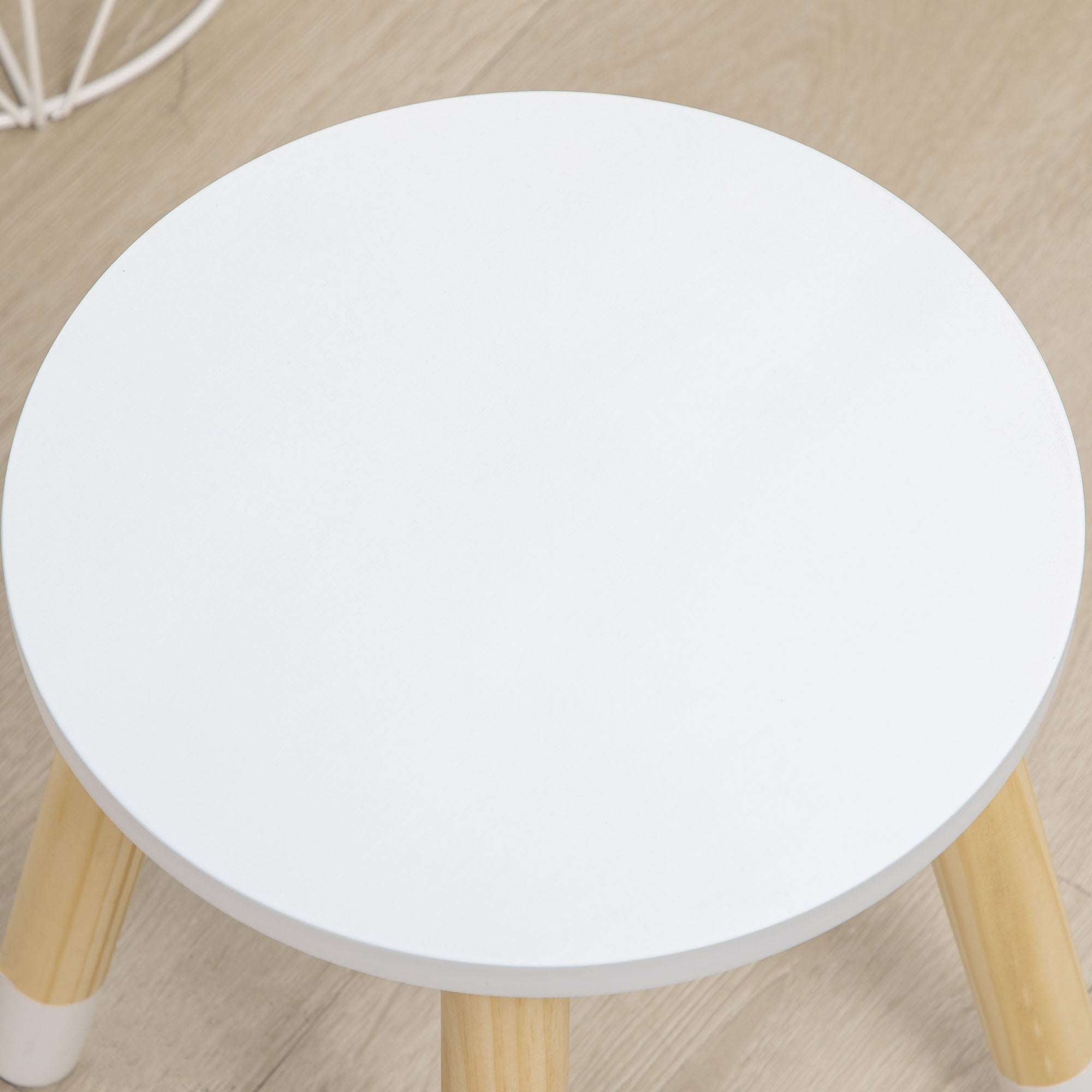 Toucador Infantil com Banco 60x40x95cm - Cor Branco