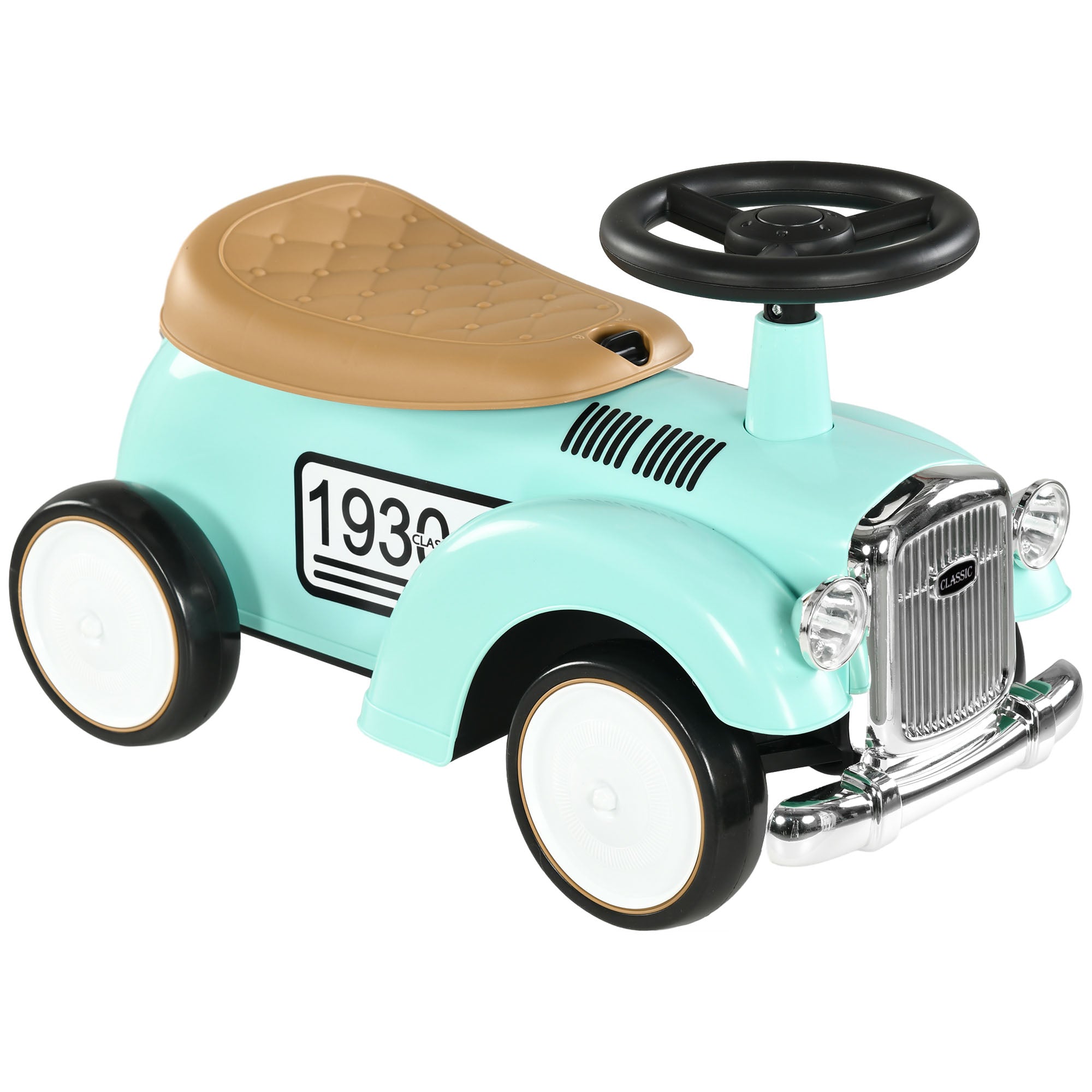 Carro Andador Infantil Verde Menta 58x27x35 cm