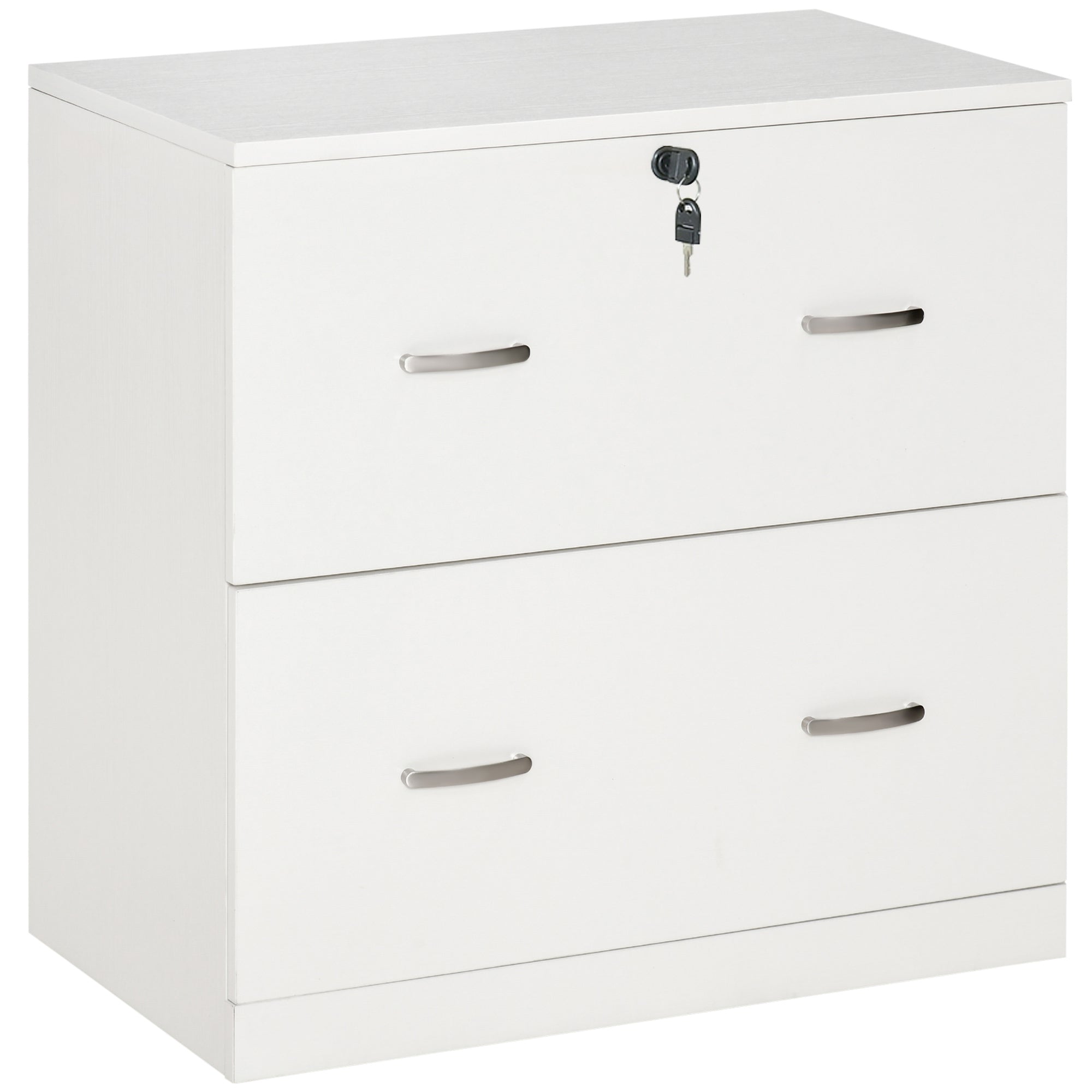 Armário de Arquivos com Gavetas - 74x42x72cm Branco