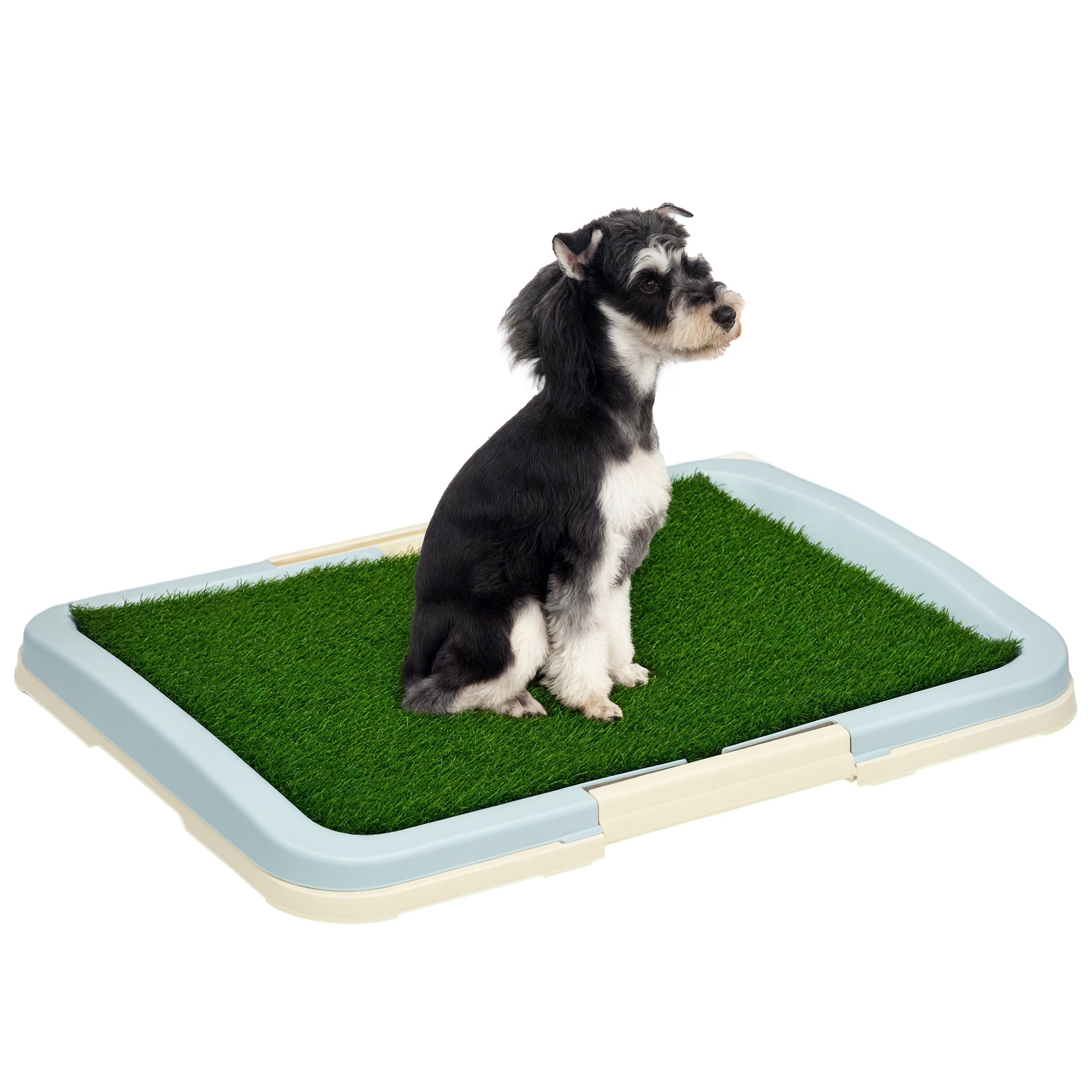 Sanita para Cães com Relva Artificial 63x48,5x6 cm - Verde