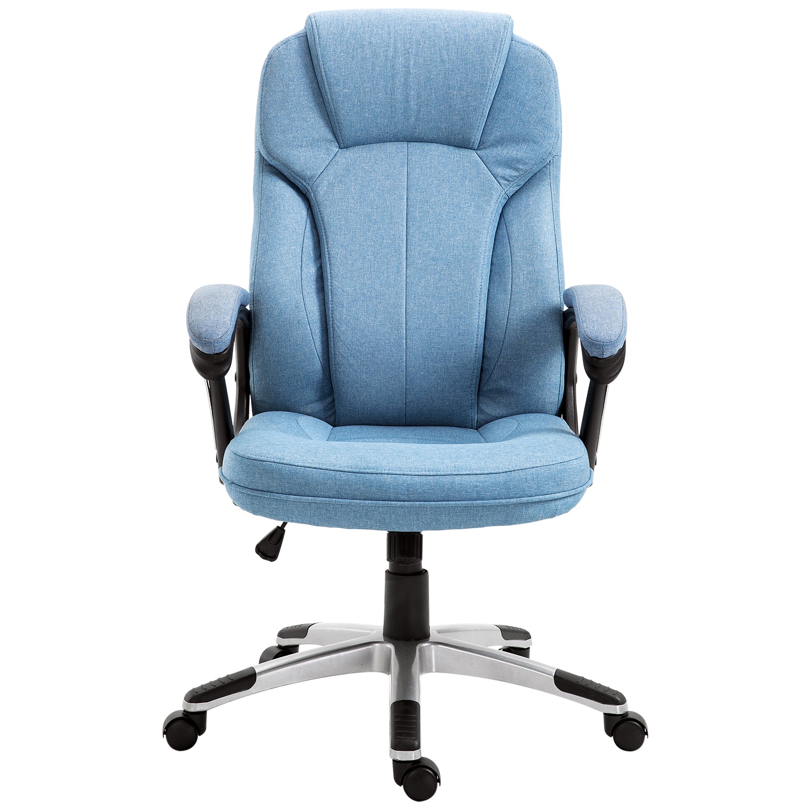 Cadeira de Escritório Ergonômica Azul Claro 66x75x120cm