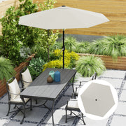 Toldo de Substituição – Ø300 cm – Creme – Poliéster