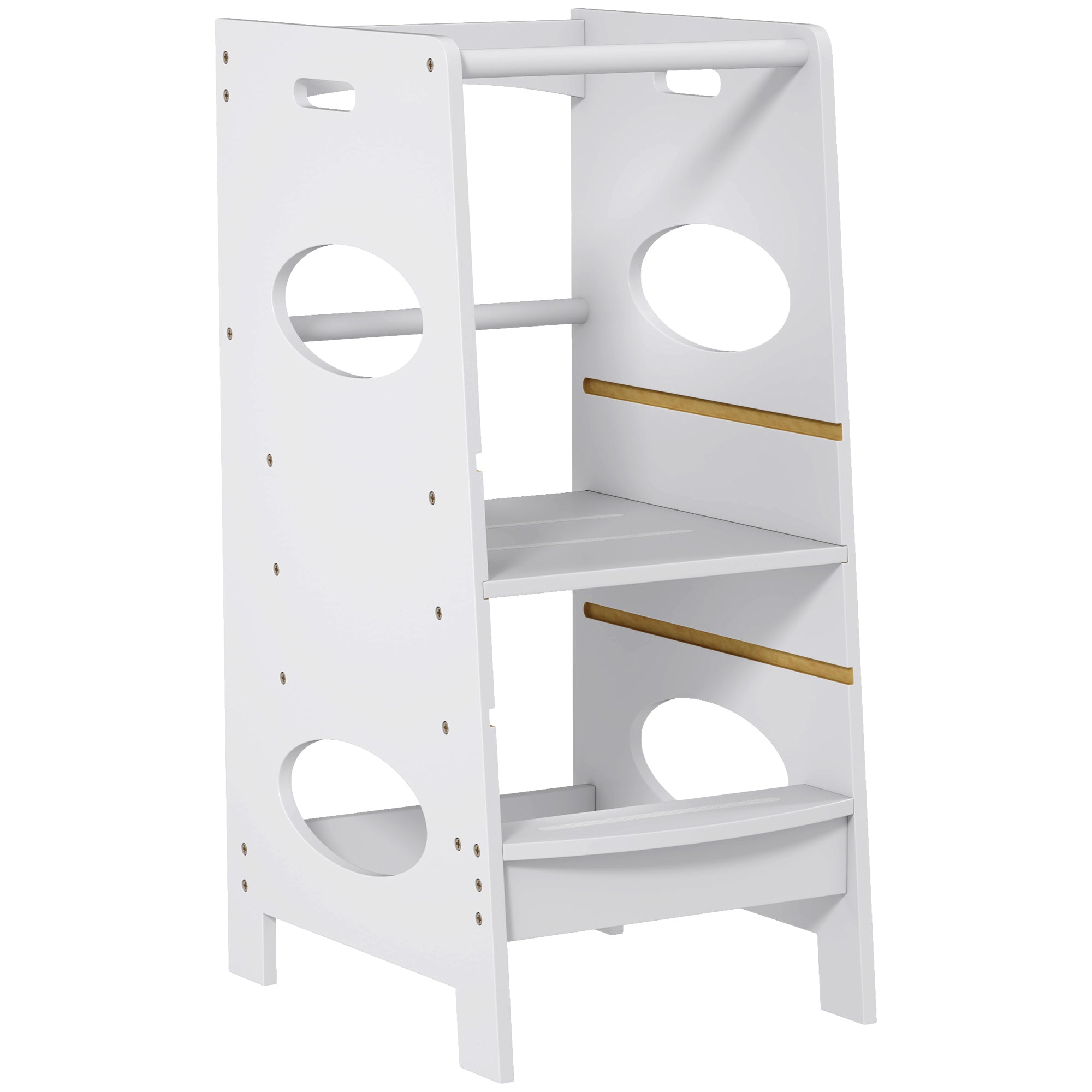 Torre de Aprendizagem Infantil 40x50x90 cm Cinza