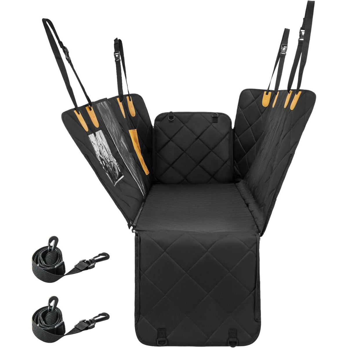 Funda para Banco de Carro – 135 x 46 x 55 cm – Preto – Tecido Oxford e PVC