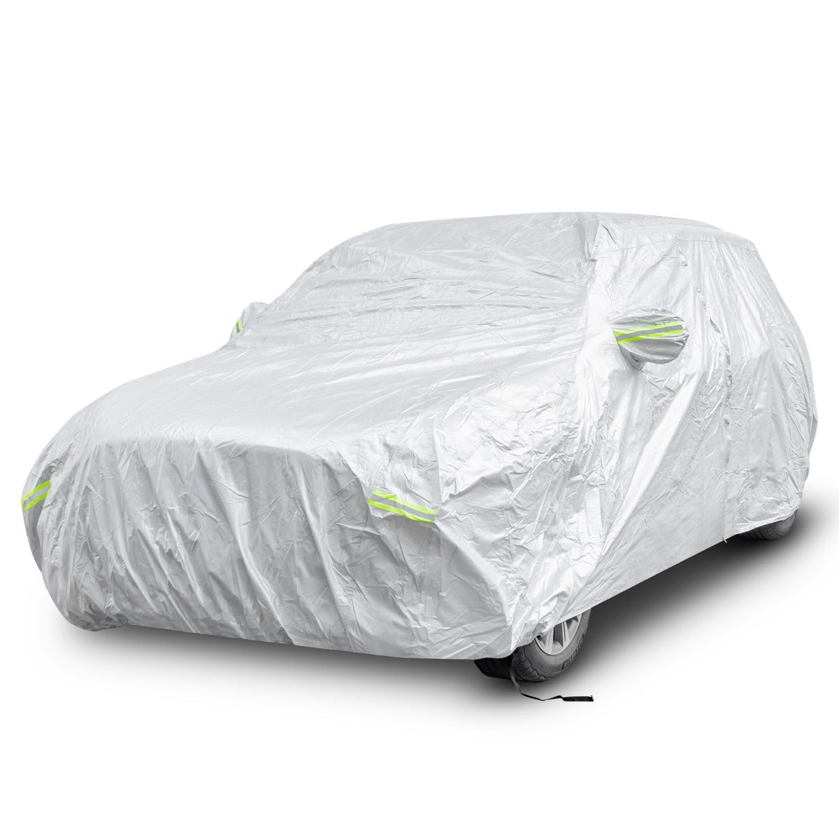 Funda para Carro Exterior com Fecho de Correr 483 cm com Tiras Reflectantes e Bolsa de Armazenamento Resistente às Intempéries
