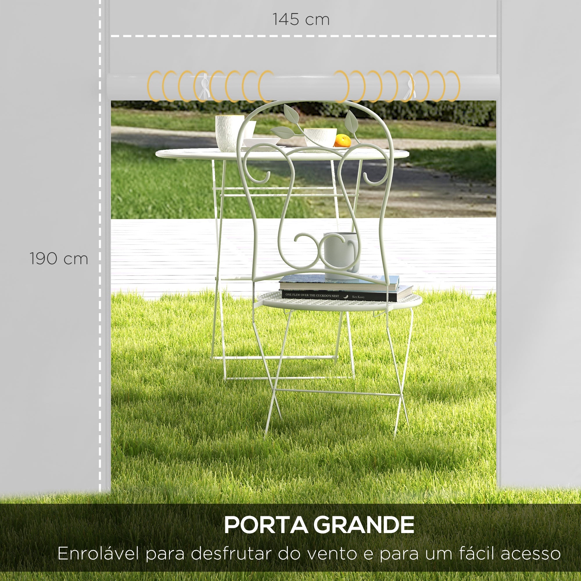 Paredes Laterais para Tenda 295x195 cm - Branco
