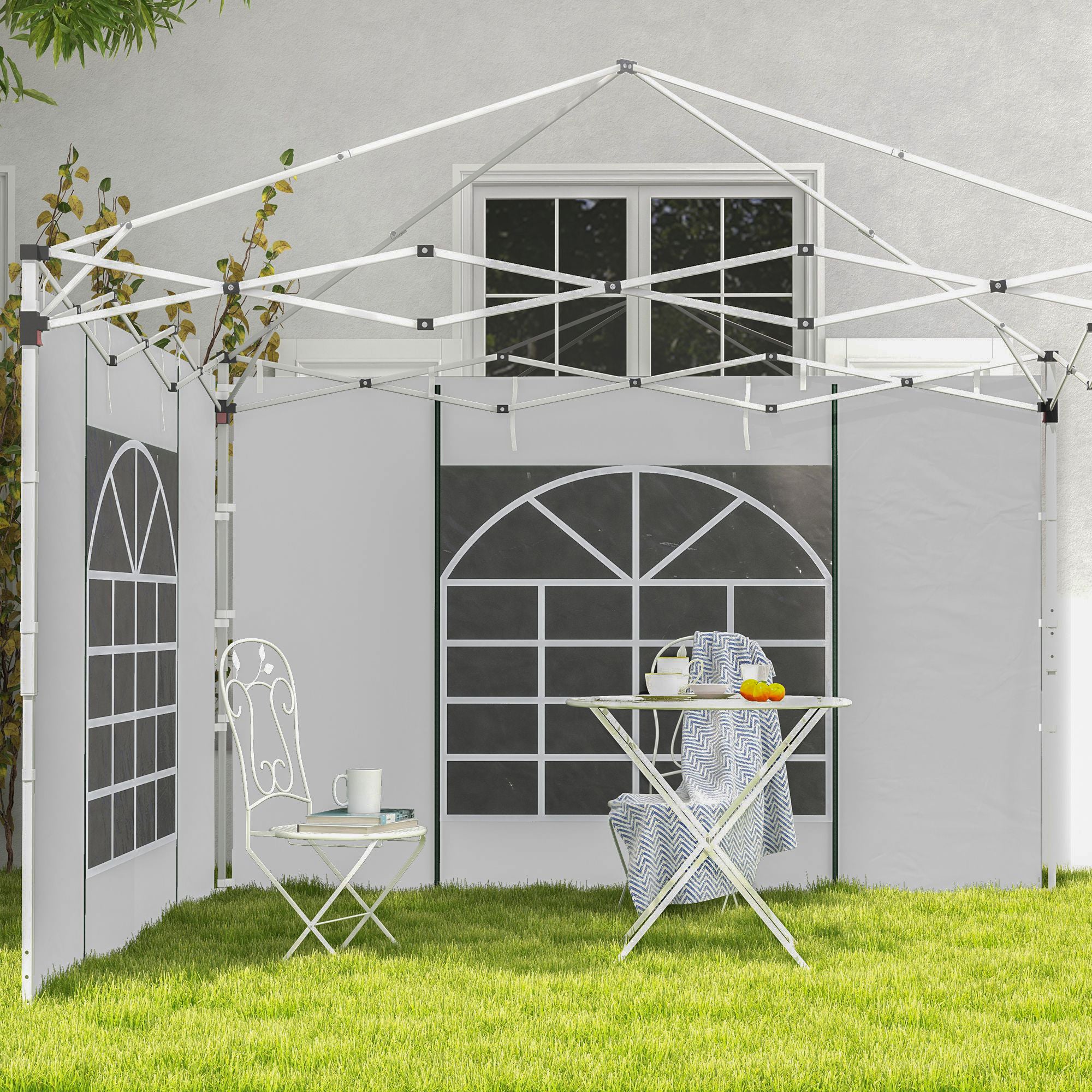 Paredes Laterais para Tenda 295x195 cm - Branco