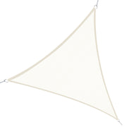 Vela de Sombra Triangular Creme 400x400x400 cm