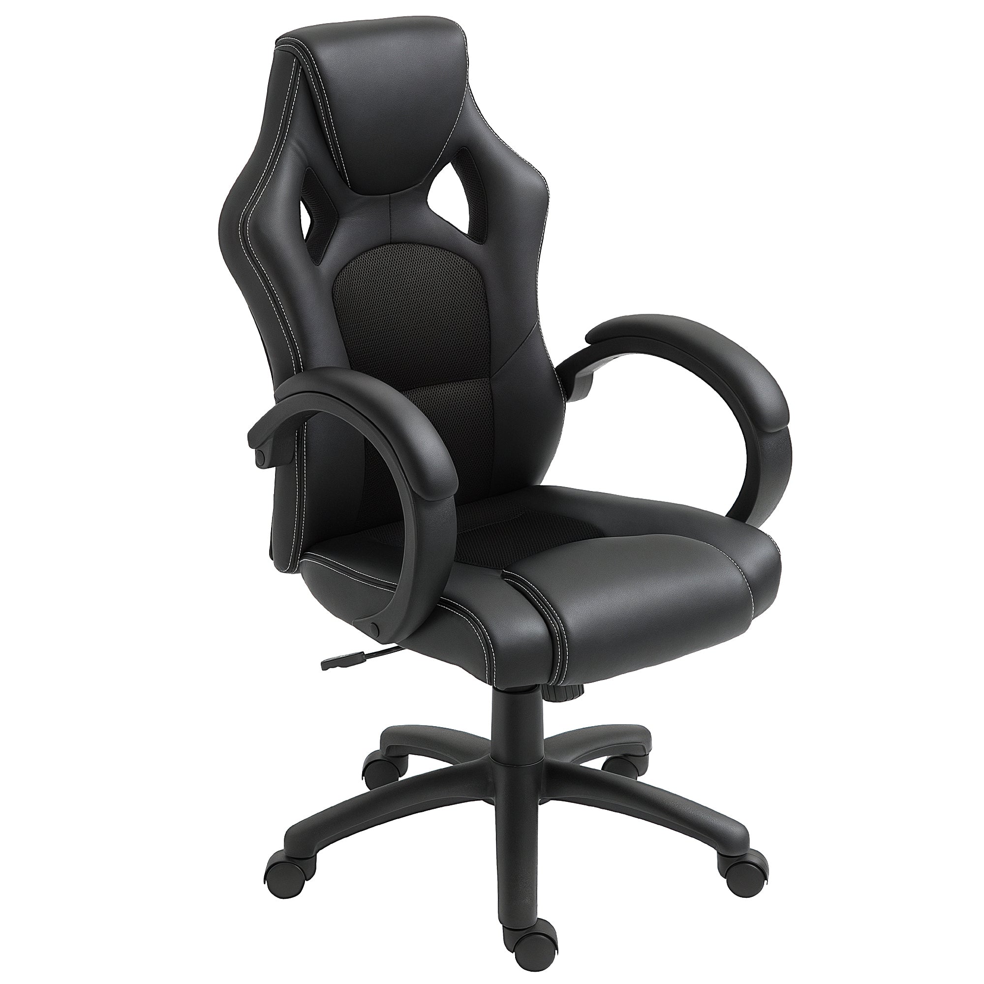Cadeira de Escritório Ergonómica 71x61x(108-118) cm - Cor Preto