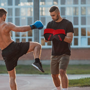 Plastrons de Boxe – 24x19x4 cm – Vermelho – PU