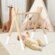 Ginásio para Bebés – 62 x 45 x 60 cm – Branco – Madeira