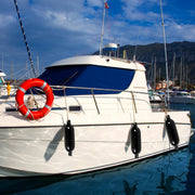 Conjunto de 4 Guardabarros de PVC para Barcos 51x14cm Proteção Marítima