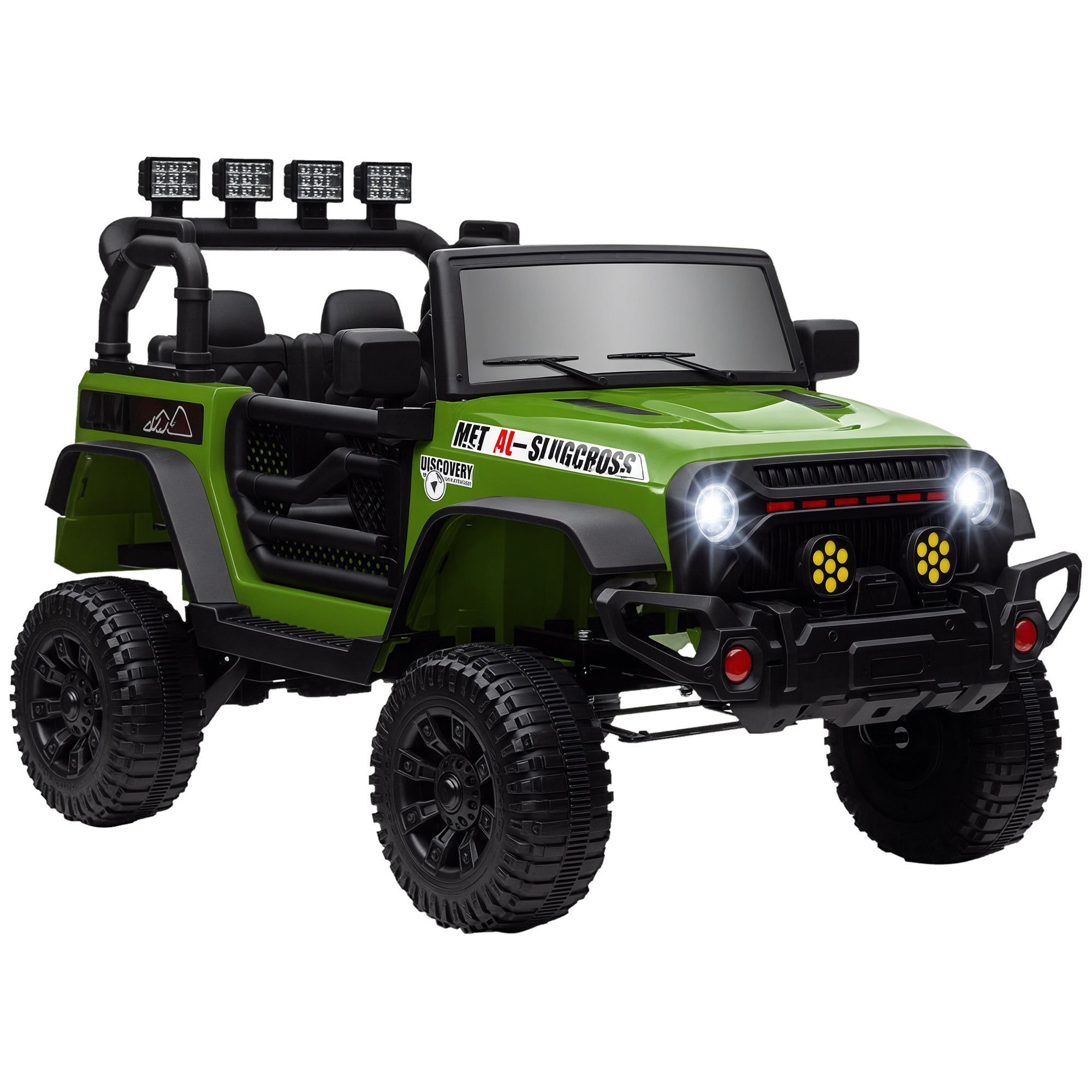 Carro Elétrico Infantil Verde 100x63x65 cm