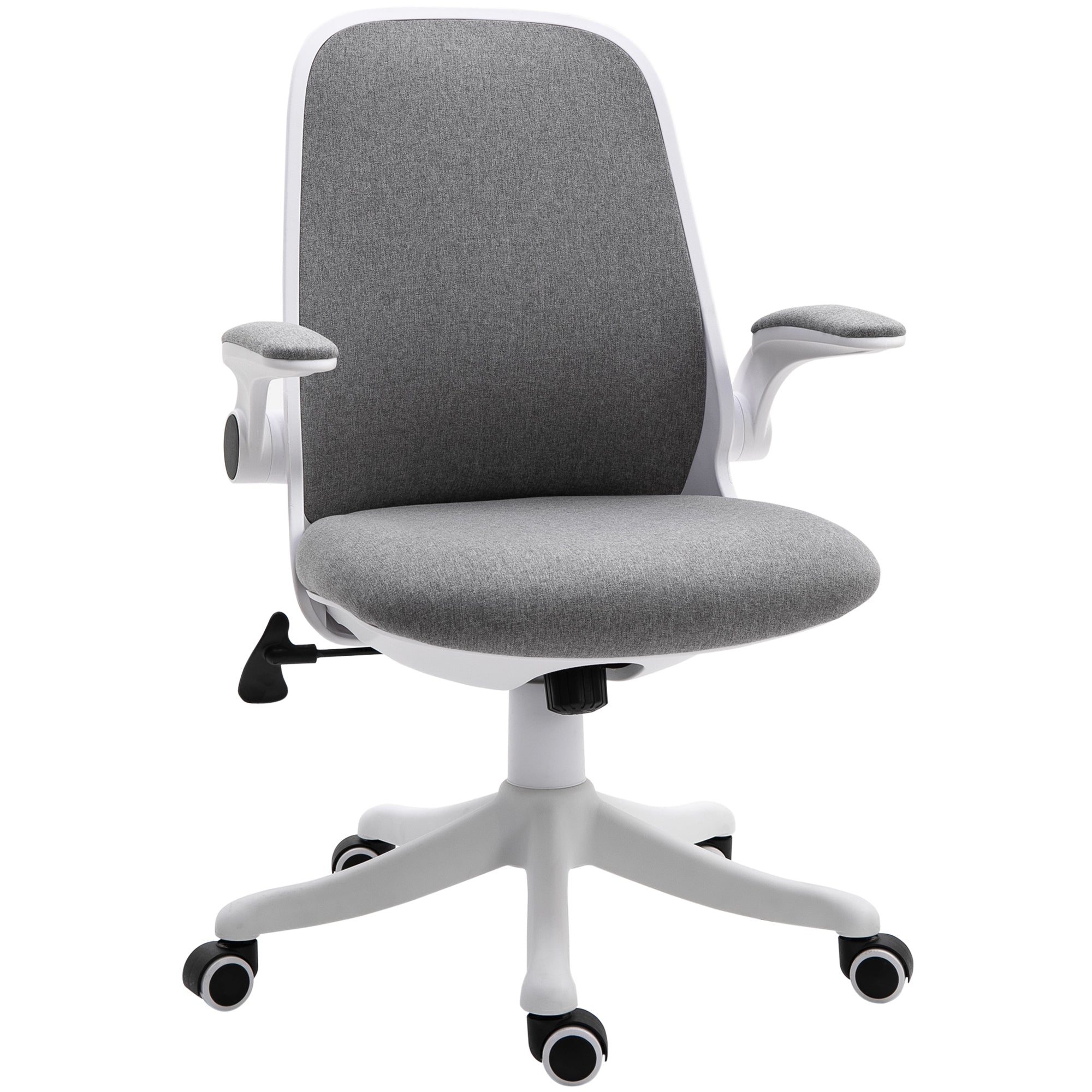 Cadeira de Escritório Ergonômica Cinza 62,5x60x94-104cm