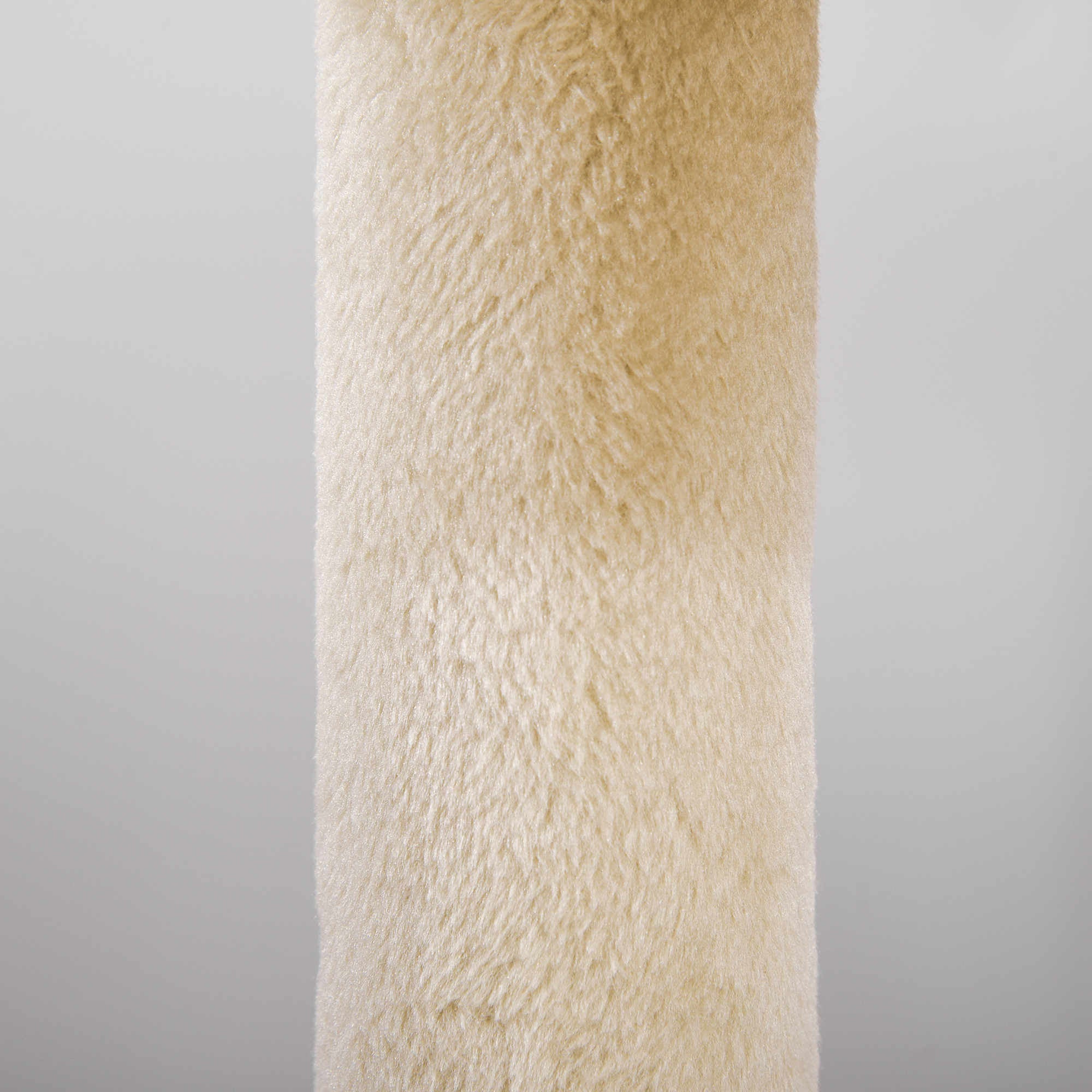 Arranhador para Gatos com Postes de Sisal e Bola Suspensa 48x48x104 cm - Cor Bege