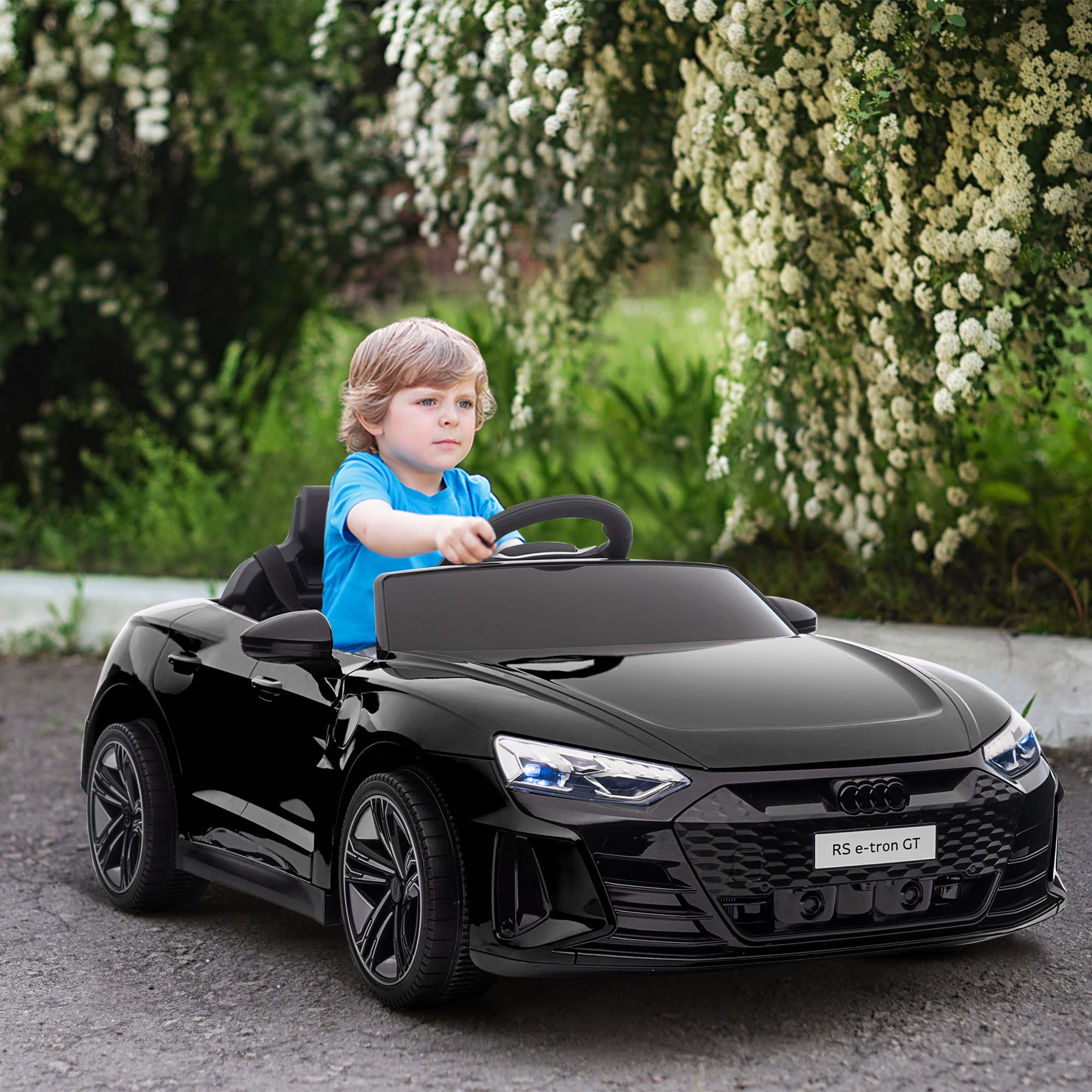 Carro Elétrico Infantil – 103x58x41cm – Preto – Polipropileno e Metal