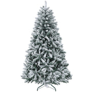 Árvore de Natal Artificial 180 cm Verde Nevado - 110cmx110cmx180cm