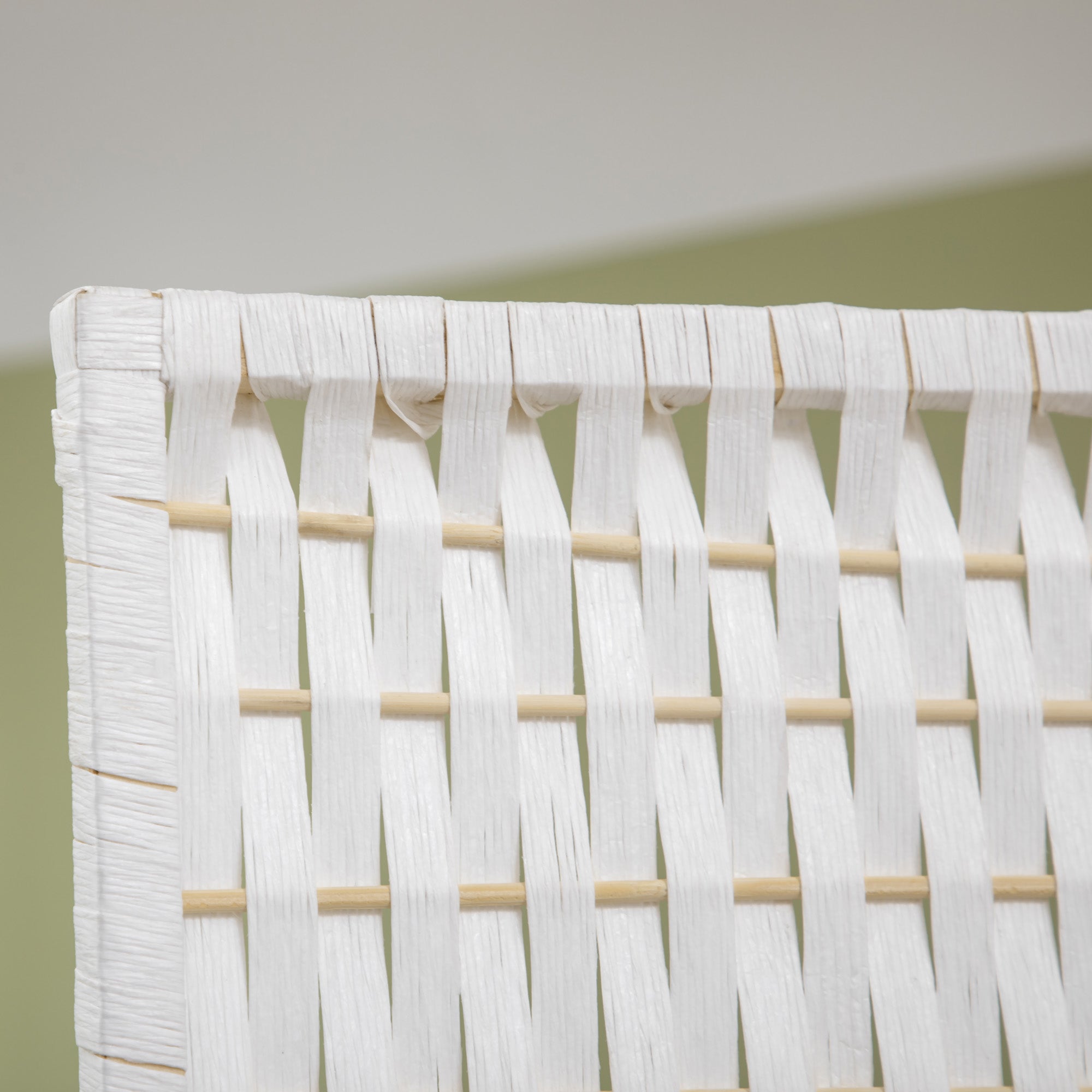 Biombo Divisor de Ambientes Branco 181x180 cm