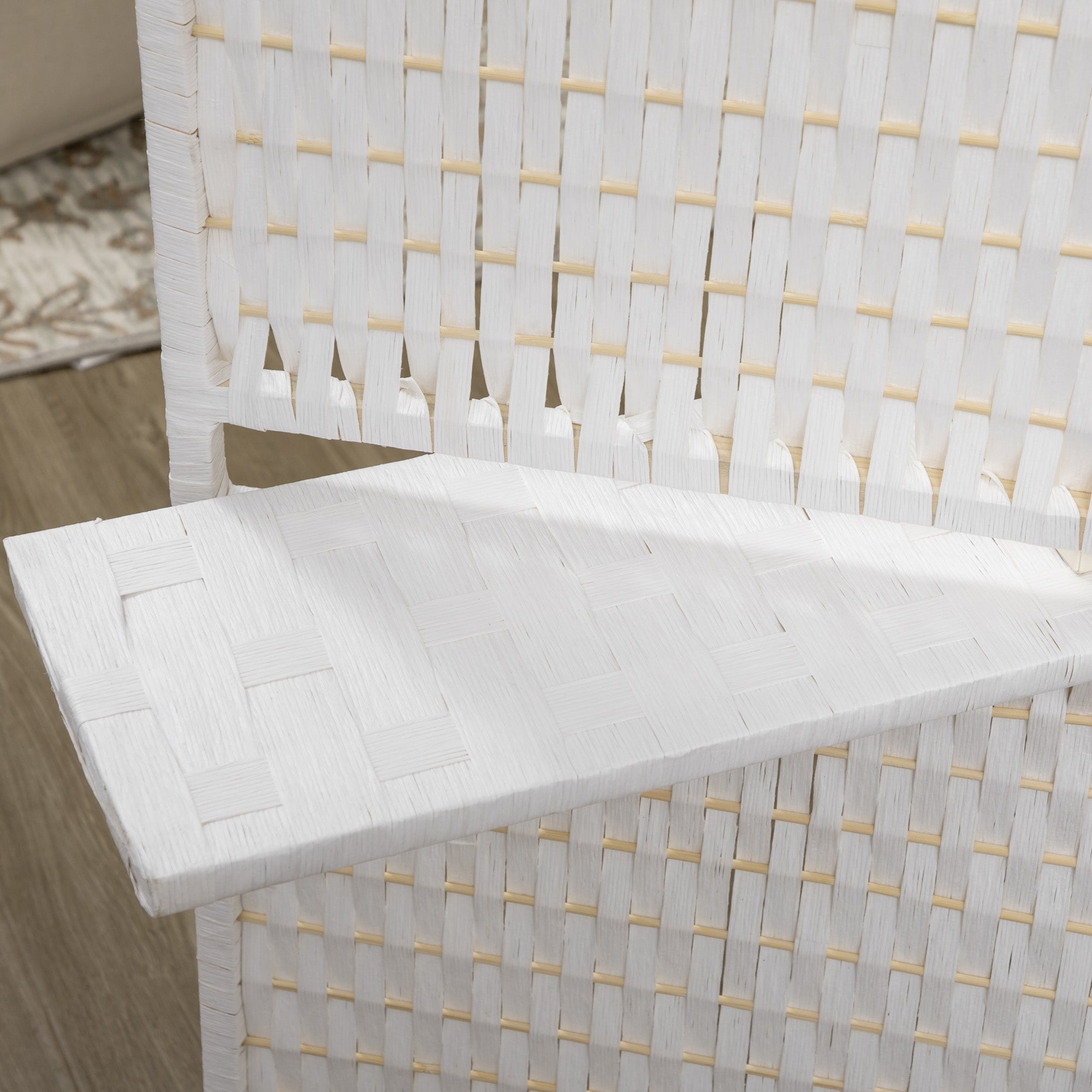 Biombo Divisor de Ambientes Branco 181x180 cm