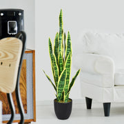 Planta Artificial Árvore de Simulação com 90 cm, com Vaso e Folhas para Decoração de Escritório Casa Casamento Interior