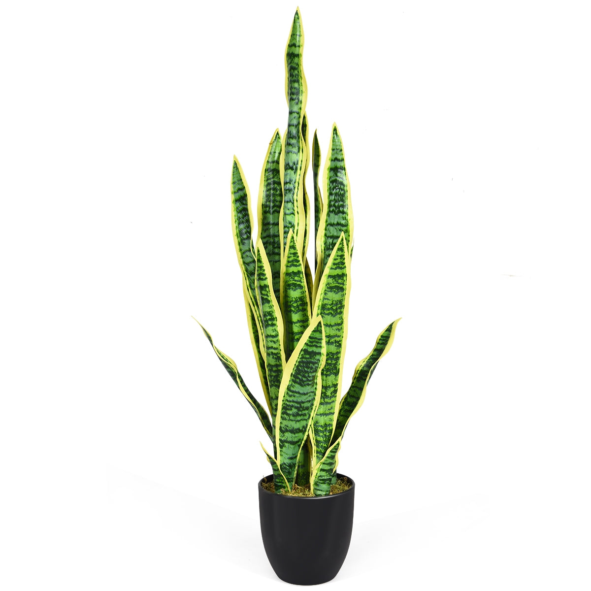 Planta Artificial Árvore de Simulação com 90 cm, com Vaso e Folhas para Decoração de Escritório Casa Casamento Interior