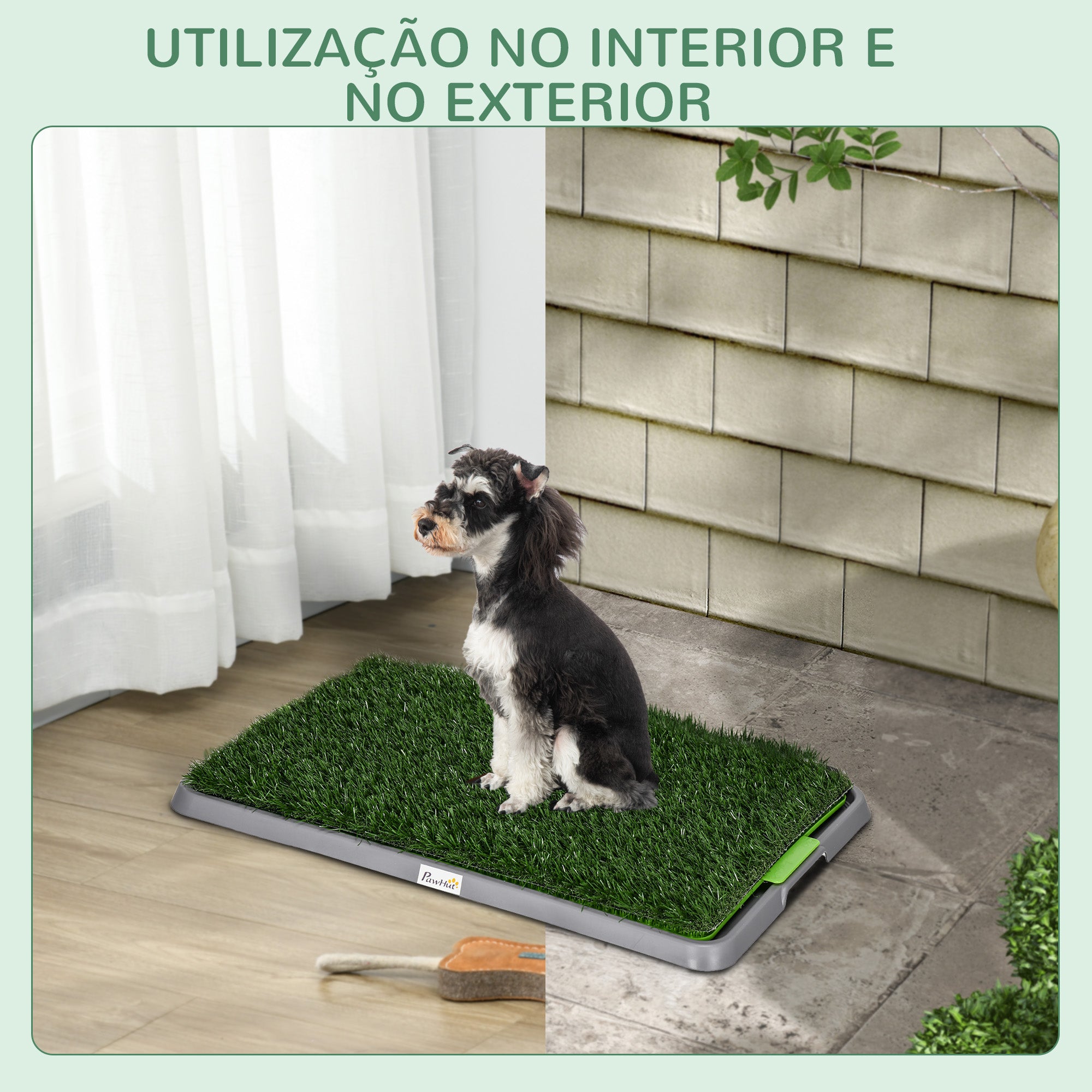 Resguardo de Treino para Cães 67x41x3,5 cm - Verde