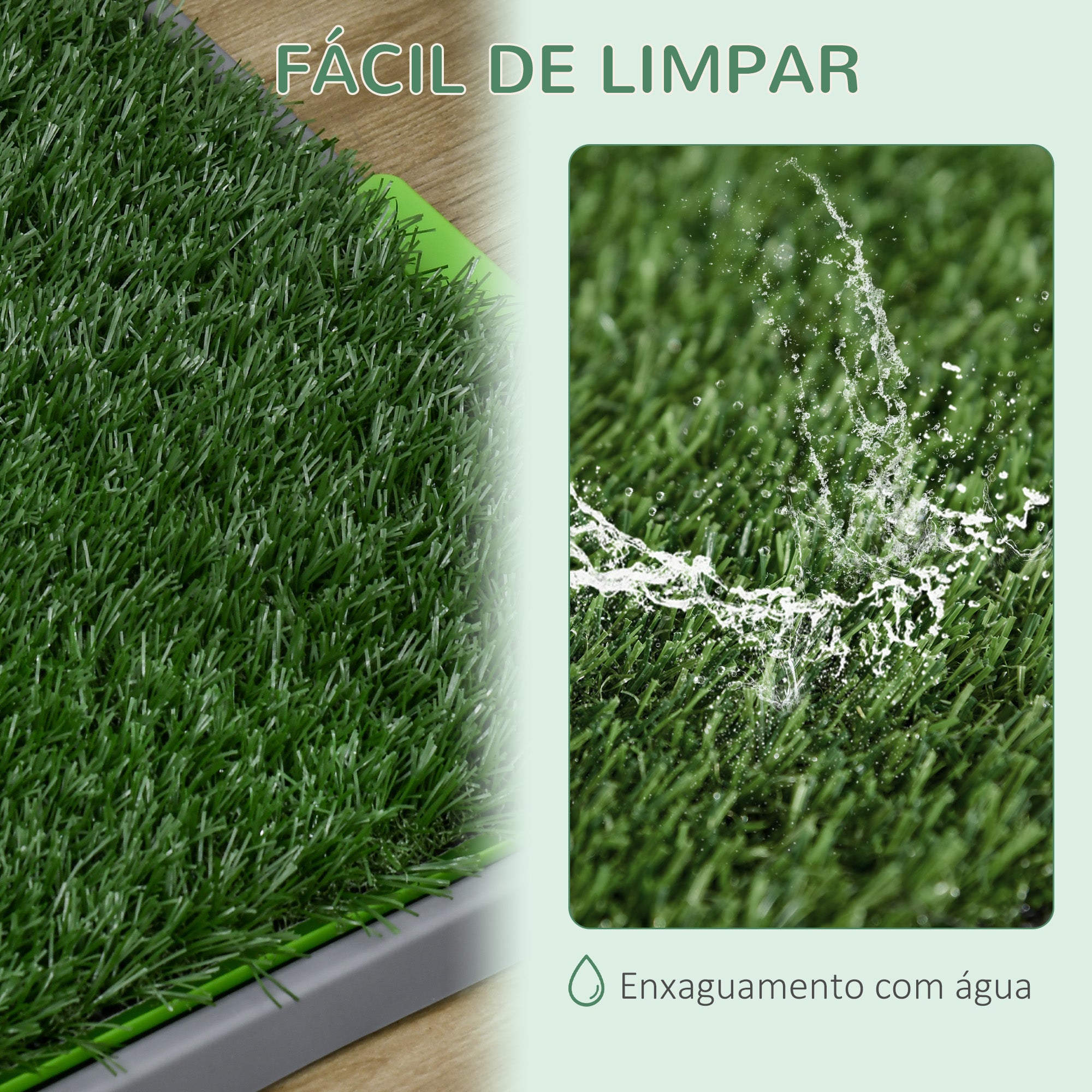 Resguardo de Treino para Cães 67x41x3,5 cm - Verde