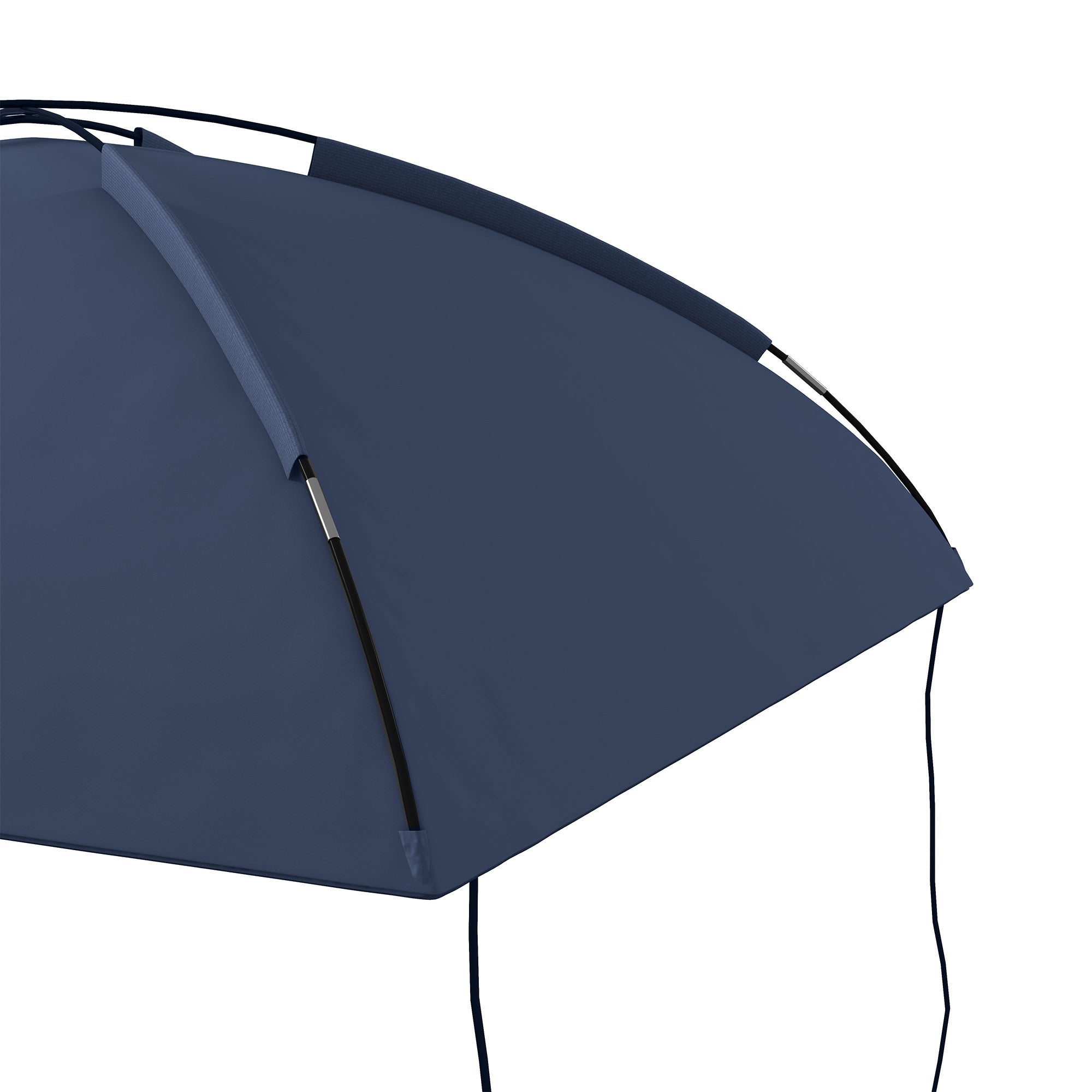 Toldo para Carro Azul Marrinho 290x278x230-260 cm - Abrigo Ajustável para Campismo