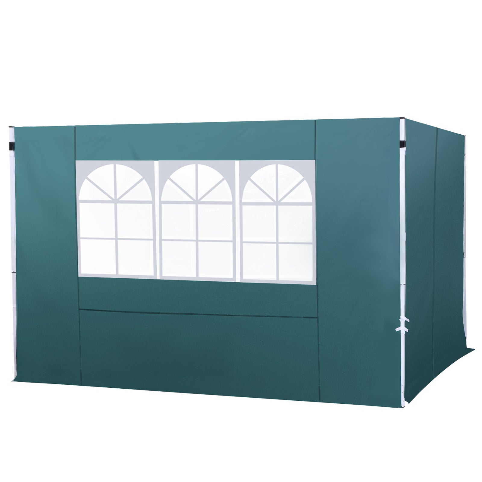 Paredes Laterais para Tenda 300x200 cm Verde Escuro