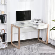 Secretária de Escritório Design Moderno 120x60x75 cm Branco