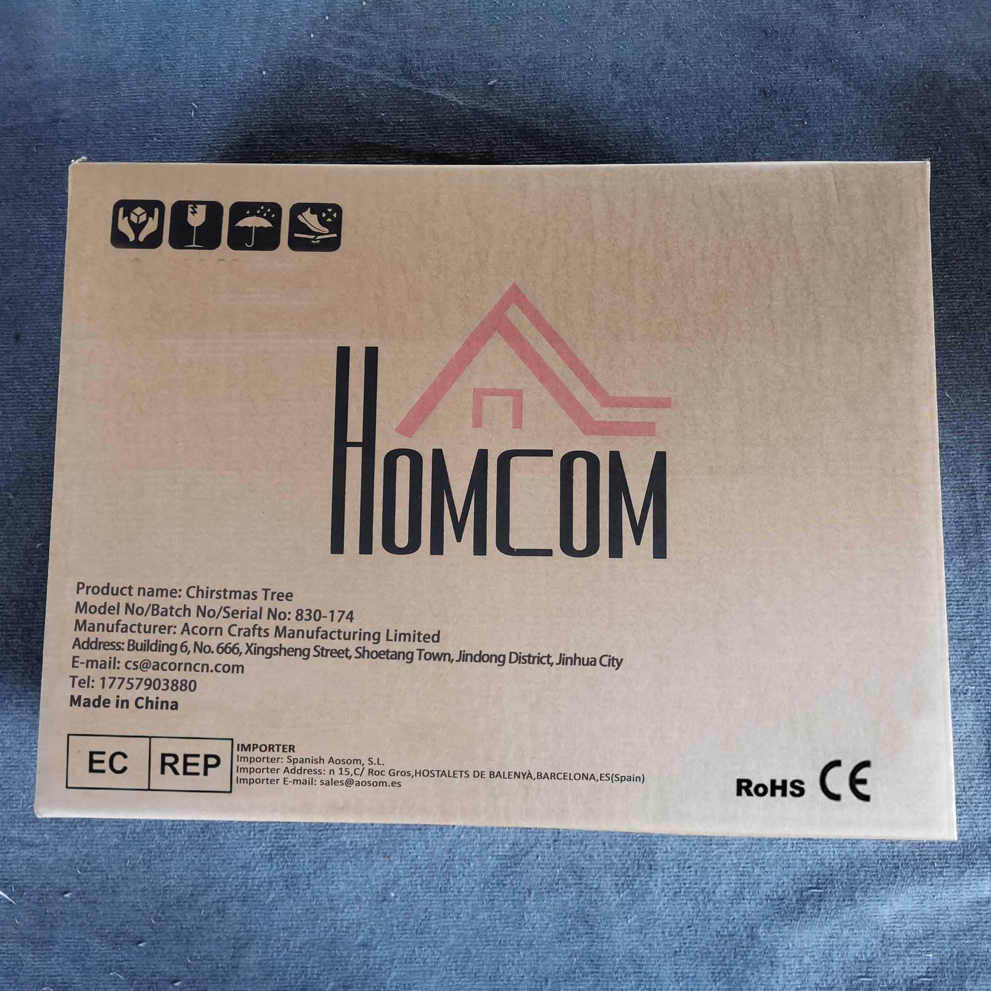 Árvore de Natal Artificial 90cm Verde Fibra Óptica Φ48x90cm