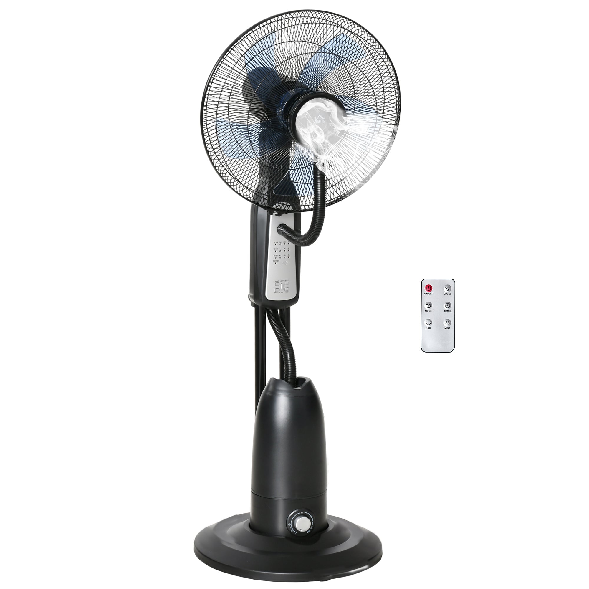 Ventoinha Nebulizadora Ø44,5x120 cm Preto