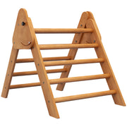 Triângulo de Aprendizagem para Crianças 90x64x70 cm - Cor de Madeira Natural